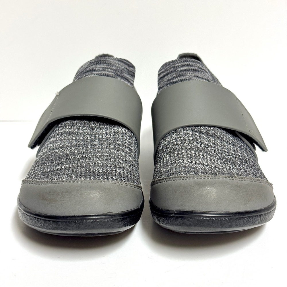 TRAQ by Alegria Womens 37 Qwik Sport Rocker Charcoal Gray Fabric Comfort Shoes - Picture 7 of 10